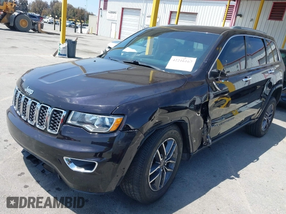 2019 Jeep Grand Cherokee Limited z VIN 1C4RJEBG7KC530267, wystawiony jako IAAI lot #42216167 z przebiegiem 60 333 mil mil oraz . Historia ofert i sprzedaży dostępna na DreamBid. Obrazek 17.