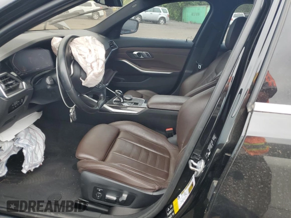 2019 BMW 3 Series 330i xDrive with VIN WBA5R7C52KAJ85867, listed as a Copart auction lot 60107965 with 68,464 mi miles and Salvage title. Bid and sale history available at DreamBid. Image 7.