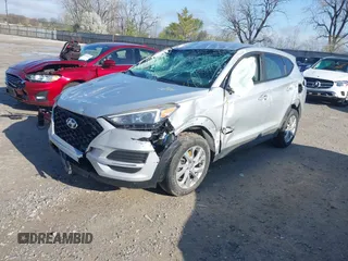 2019 Hyundai Tucson SE with VIN KM8J2CA48KU872175, listed as a IAAI auction lot 41956066 with 105,534 mi miles. Bid and sale history available at carsss.com. Image 6.
