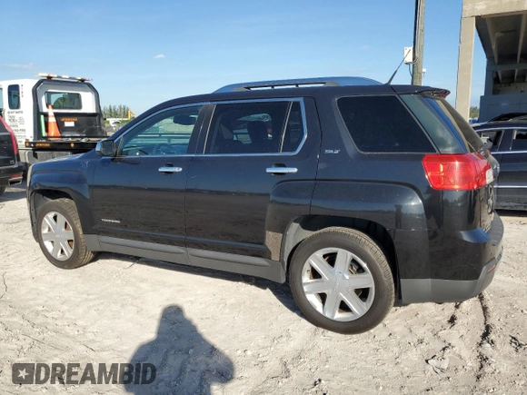 2010 GMC Terrain SLT-2 with VIN 2CTALHEW0A6402783, listed as a Copart auction lot 81637374 with 76,562 mi miles and Clean Title. Bid and sale history available at carsss.com. Image 2.