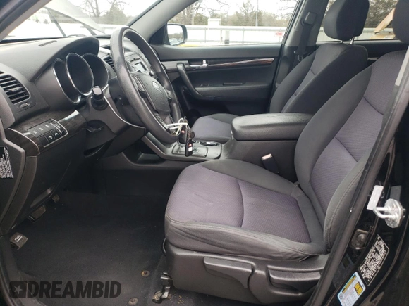 2011 Kia Sorento LX with VIN 5XYKT4A2XBG182097, listed as a Copart auction lot 49709605 with 193,989 mi miles and Salvage Title. Bid and sale history available at DreamBid. Image 7.