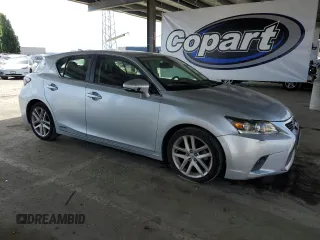 2014 Lexus CT 200h with VIN JTHKD5BH2E2198930, listed as a Copart auction lot 55216645 with 129,280 mi miles and Clean Title. Bid and sale history available at DreamBid. Image 4.
