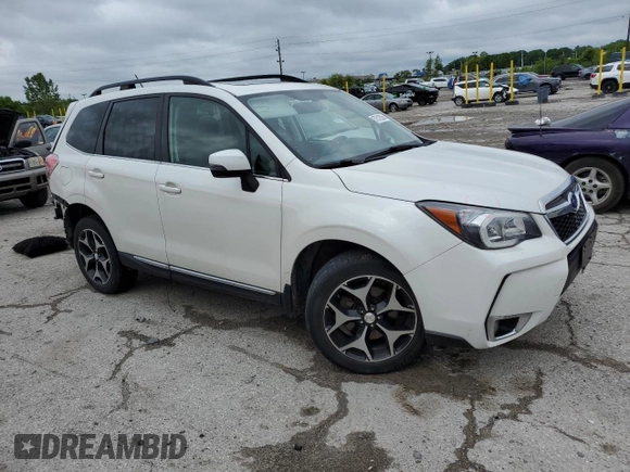2015 Subaru Forester XT Touring with VIN JF2SJGUC5FH538188, listed as a Copart auction lot 57512555 with 94,236 mi miles and Salvage title. Bid and sale history available at DreamBid. Image 4.
