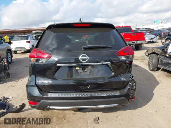 2017 Nissan Rogue SV with VIN 5N1AT2MT7HC748830, listed as a IAAI auction lot 41517488 with 92,270 mi miles and . Bid and sale history available at DreamBid. Image 17.