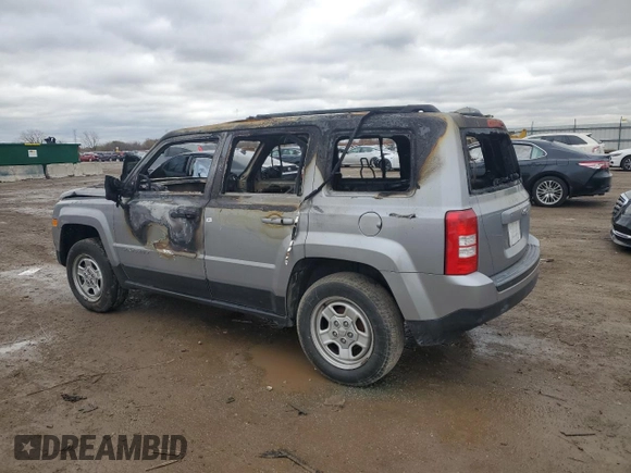 2017 Jeep Patriot Sport z VIN 1C4NJPBB3HD203690, wystawiony jako Copart lot #82044774 z przebiegiem Nie podano mil oraz Szkoda całkowita • Salvage title. Historia ofert i sprzedaży dostępna na DreamBid. Obrazek 2.