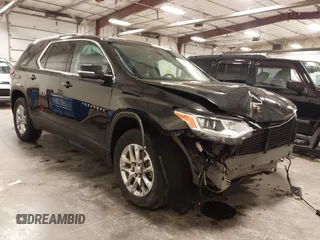 2018 Chevrolet Traverse LT Cloth z VIN 1GNEVGKW2JJ232734, wystawiony jako IAAI lot #41931040 z przebiegiem 91 580 mil mil oraz . Historia ofert i sprzedaży dostępna na DreamBid. Obrazek 1.