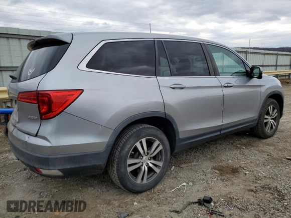 2017 Honda Pilot EX-L with VIN 5FNYF6H59HB008597, listed as a Copart auction lot 42166495 with 221,452 mi miles and Salvage Title. Bid and sale history available at DreamBid. Image 3.