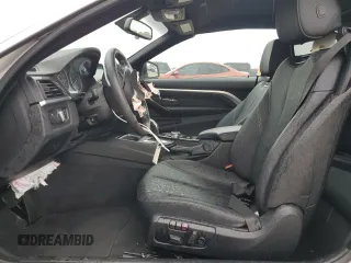 2014 BMW 4 Series 428i with VIN WBA3V7C50EJ873373, listed as a Copart auction lot 44395565 with 33,042 mi miles and Salvage title. Bid and sale history available at DreamBid. Image 7.