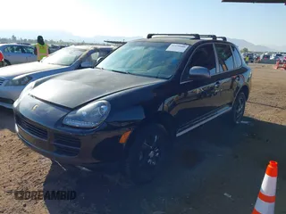2005 Porsche Cayenne S with VIN WP1AB29P05LA63999, listed as a IAAI auction lot 41479500 with 157,957 mi miles. Bid and sale history available at carsss.com. Image 2.