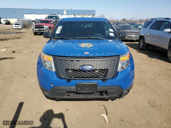 2015 Ford Police Interceptor Utility with VIN 1FM5K8AT8FGC52713, listed as a Copart auction lot 49790375 with 152,480 mi miles and Clean Title. Bid and sale history available at carsss.com. Image 5.