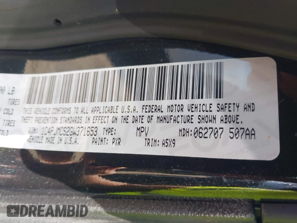 2016 Jeep Cherokee Latitude with VIN 1C4PJMCS2GW371653, listed as a IAAI auction lot 42557746 with 66,282 mi miles and . Bid and sale history available at DreamBid. Image 9.