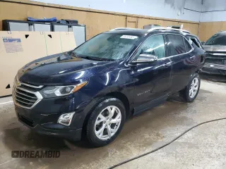 2020 Chevrolet Equinox Premier z VIN 2GNAXXEV9L6118712, wystawiony jako Copart lot #55355485 z przebiegiem 88 988 mil mil oraz Nie do naprawy • Non repairable. Historia ofert i sprzedaży dostępna na DreamBid. Obrazek 1.
