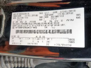 2018 Ford F-150 XL with VIN 1FTEW1E56JKC51982, listed as a Copart auction lot 46106735 with 67,168 mi miles and Salvage Title. Bid and sale history available at carsss.com. Image 13.