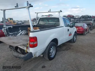 2007 Ford F-150 XL with VIN 1FTRF12287NA04448, listed as a IAAI auction lot 41727100 with 174,398 mi miles. Bid and sale history available at carsss.com. Image 4.