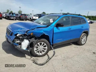 2022 Jeep Cherokee Latitude Lux с VIN 1C4PJLMX2ND535237, выставлен на аукционе Copart как лот 57104214 с пробегом 3 893 миль миль и Списание • Salvage title. История ставок и продаж доступна на DreamBid. Изображение 1.