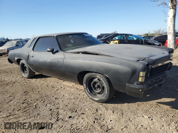 1974 Chevrolet Monte Carlo z VIN 1H57L4Z474911, wystawiony jako Copart lot #42961555 z przebiegiem 76 687 mil mil oraz Szkody całkowita. Historia ofert i sprzedaży dostępna na DreamBid. Obrazek 4.