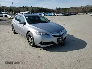 2015 Acura TLX V6 Advance with VIN 19UUB2F79FA017234, listed as a Copart auction lot 42400895 with 104,591 mi miles and Salvage Title. Bid and sale history available at carsss.com. Image 13.
