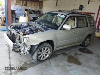 2007 Subaru Forester X w/Premium Pkg with VIN JF1SG656X7H724252, listed as a Copart auction lot 52099715 with 233,034 mi miles and Salvage Title. Bid and sale history available at carsss.com. Image 1.