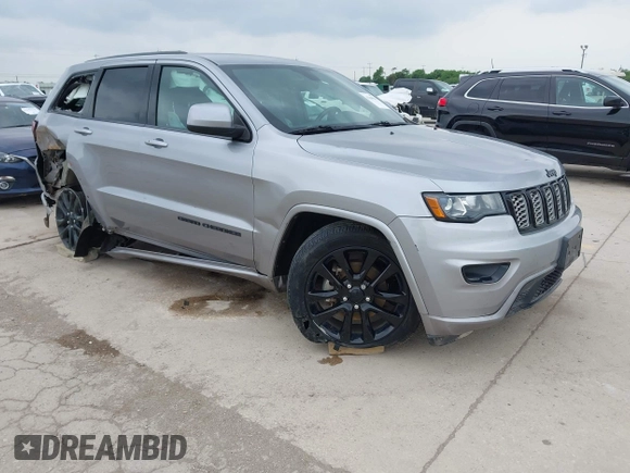 2019 Jeep Grand Cherokee Upland with VIN 1C4RJEAG3KC672617, listed as a IAAI auction lot 42169843 with 88,740 mi miles and . Bid and sale history available at DreamBid. Image 1.
