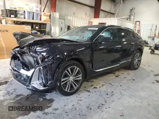 2023 Cadillac LYRIQ RWD Luxury z VIN 1GYKPMRK8PZ002529, wystawiony jako Copart lot #45942555 z przebiegiem Nie podano mil oraz Szkody całkowita. Historia ofert i sprzedaży dostępna na DreamBid. Obrazek 1.
