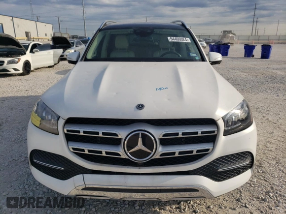 2021 Mercedes-Benz GLS 450 with VIN 4JGFF5KE0MA486271, listed as a Copart auction lot 54406024 with 31,815 mi miles and Clean Title. Bid and sale history available at DreamBid. Image 5.