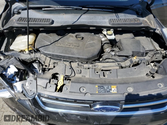 2013 Ford Escape SEL with VIN 1FMCU9H94DUC94456, listed as a Copart auction lot 63872645 with 177,099 mi miles and Salvage title. Bid and sale history available at DreamBid. Image 12.