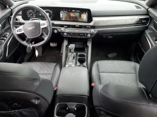 2024 Kia Telluride SX X-Line with VIN 5XYP5DGC6RG514451, listed as a Copart auction lot 43965105 with 16,145 mi miles and Salvage Title. Bid and sale history available at carsss.com. Image 8.