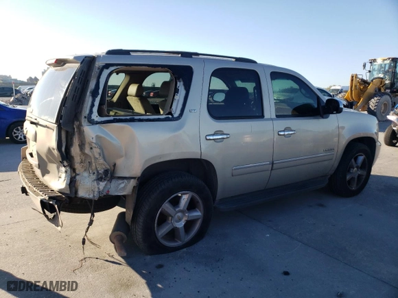 2010 Chevrolet Tahoe LTZ with VIN 1GNUCCE01AR239290, listed as a Copart auction lot 49100285 with 0 mi miles and Salvage Title. Bid and sale history available at carsss.com. Image 3.