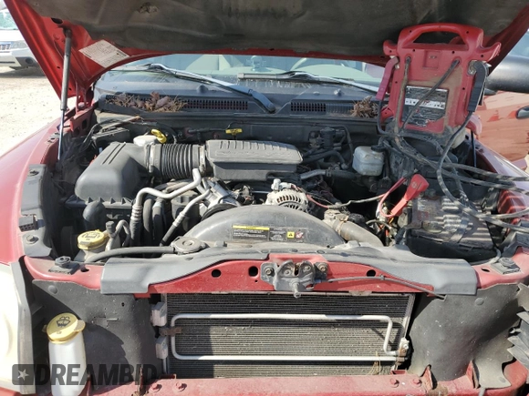 2006 Dodge Dakota SLT with VIN 1D7HW48N76S627130, listed as a Copart auction lot 53645845 with 103,719 mi miles and Clean Title. Bid and sale history available at DreamBid. Image 11.