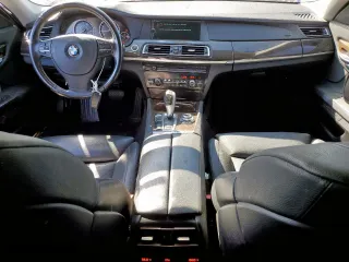 2011 BMW 7 Series 740Li with VIN WBAKB4C53BC574818, listed as a Copart auction lot 46913705 with 105,665 mi miles and Clean Title. Bid and sale history available at carsss.com. Image 8.
