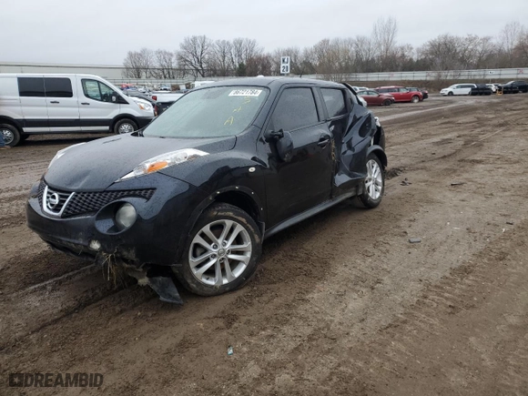 2013 Nissan Juke S with VIN JN8AF5MV2DT223249, listed as a Copart auction lot 86721784 with 0 mi miles and Clean Title. Bid and sale history available at carsss.com. Image 1.