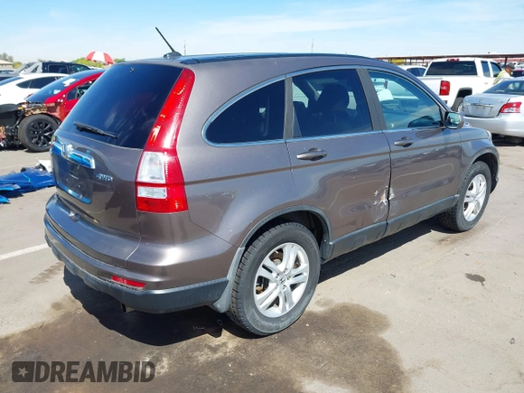 2010 Honda CR-V EX-L with VIN 5J6RE4H73AL095357, listed as a IAAI auction lot 42046684 with 230,344 mi miles and . Bid and sale history available at DreamBid. Image 4.
