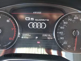 2019 Audi Q5 Premium with VIN WA1ANAFYXK2093555, listed as a IAAI auction lot 41527826 with 55,955 mi miles and . Bid and sale history available at DreamBid. Image 7.