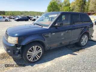 2011 Land Rover Range Rover Sport HSE LUX with VIN SALSK2D43BA705540, listed as a Copart auction lot 52558005 with 157,274 mi miles and Clean Title. Bid and sale history available at carsss.com. Image 1.