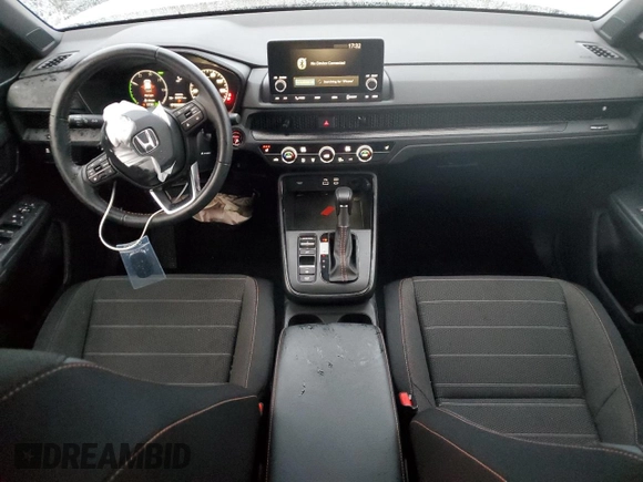 2024 Honda CR-V Sport with VIN 7FARS5H59RE027571, listed as a Copart auction lot 44840745 with 24,517 mi miles and Salvage Title. Bid and sale history available at DreamBid. Image 8.