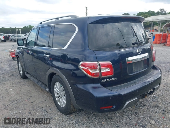 2019 Nissan Armada SL z VIN JN8AY2NDXK9090524, wystawiony jako IAAI lot #42138072 z przebiegiem 159 578 mil mil oraz . Historia ofert i sprzedaży dostępna na DreamBid. Obrazek 3.