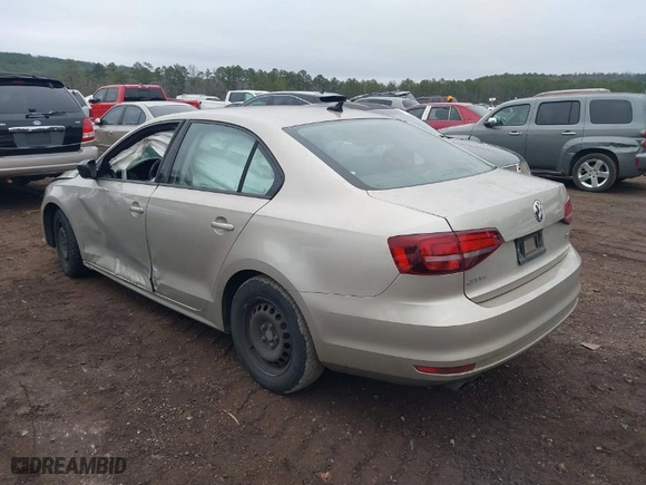 2016 Volkswagen Jetta Sedan 1.4T S with VIN 3VW267AJ6GM290045, listed as a IAAI auction lot 41187685 with 165,284 mi miles. Bid and sale history available at carsss.com. Image 3.