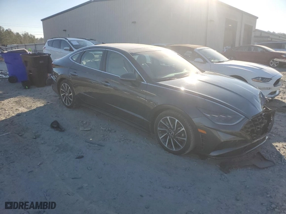 2022 Hyundai Sonata Limited with VIN KMHL34J27NA226836, listed as a Copart auction lot 47285325 with 38,508 mi miles and Salvage Title. Bid and sale history available at carsss.com. Image 4.
