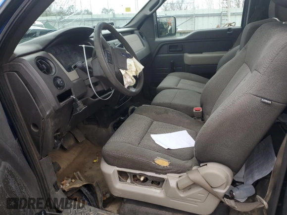 2009 Ford F-150 XL with VIN 1FTRF14WX9KB51584, listed as a Copart auction lot 65973012 with 169,766 mi miles and Salvage title. Bid and sale history available at DreamBid. Image 7.