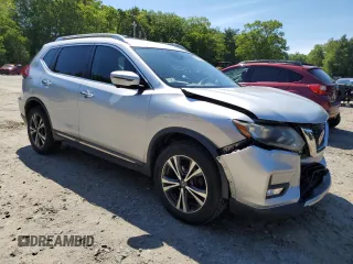 2018 Nissan Rogue SV z VIN 5N1AT2MV7JC730402, wystawiony jako Copart lot #58430025 z przebiegiem 169 627 mil mil oraz Szkoda całkowita • Salvage title. Historia ofert i sprzedaży dostępna na DreamBid. Obrazek 4.