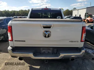 2019 Ram 1500 Big Horn with VIN 1C6SRFFT1KN856276, listed as a Copart auction lot 77247224 with 62,049 mi miles and Salvage title. Bid and sale history available at DreamBid. Image 6.