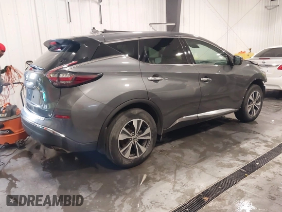 2020 Nissan Murano S with VIN 5N1AZ2AS5LN142210, listed as a IAAI auction lot 41398065 with 62,429 mi miles and . Bid and sale history available at DreamBid. Image 4.
