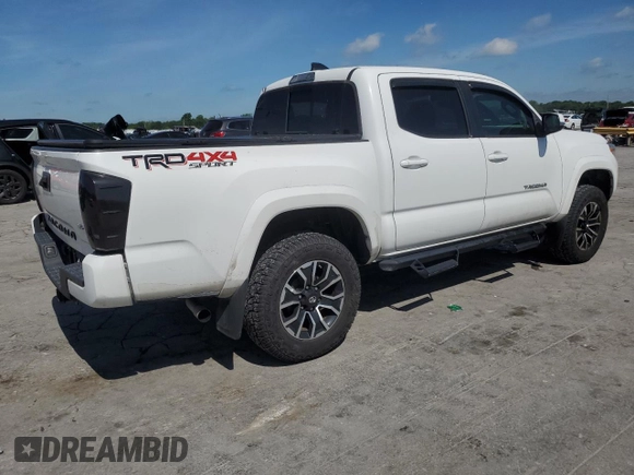 2020 Toyota Tacoma SR5 with VIN 3TMCZ5AN9LM296891, listed as a Copart auction lot 56047625 with 74,301 mi miles and Salvage title. Bid and sale history available at DreamBid. Image 3.