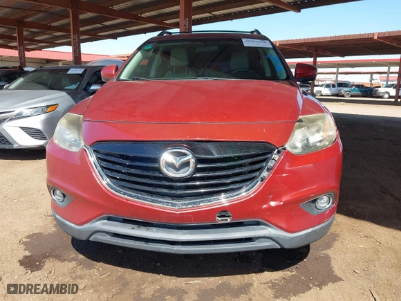 2014 Mazda CX-9 Touring with VIN JM3TB2CV5E0444144, listed as a IAAI auction lot 41892186 with 177,653 mi miles. Bid and sale history available at carsss.com. Image 12.