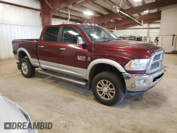 2018 Ram 2500 Laramie with VIN 3C6UR5FL6JG173046, listed as a Copart auction lot 52214735 with 396,828 mi miles and Clean title. Bid and sale history available at DreamBid. Image 4.