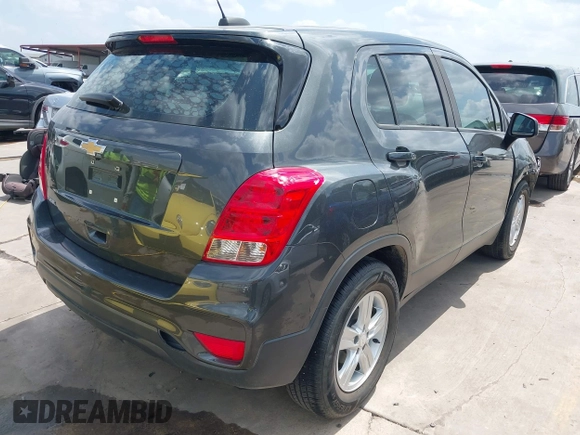 2020 Chevrolet Trax LS with VIN 3GNCJKSB5LL248117, listed as a IAAI auction lot 42390108 with 111,852 mi miles and . Bid and sale history available at DreamBid. Image 4.