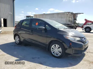 2016 Honda Fit LX with VIN JHMGK5H55GX004874, listed as a Copart auction lot 51515865 with 0 mi miles and Salvage Title. Bid and sale history available at carsss.com. Image 4.