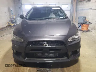 2014 Mitsubishi Lancer Evolution MR with VIN JA32W5FV4EU025232, listed as a Copart auction lot 89271835 with 85,902 mi miles and Salvage Title. Bid and sale history available at carsss.com. Image 5.