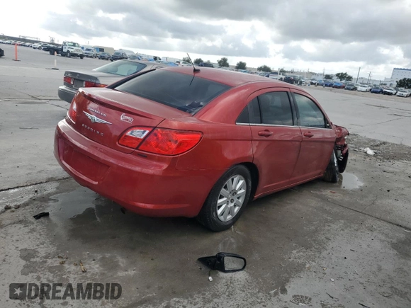 2010 Chrysler Sebring Touring with VIN 1C3CC4FB2AN173368, listed as a Copart auction lot 79011024 with 110,189 mi miles and Salvage Title. Bid and sale history available at carsss.com. Image 3.