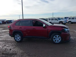 2021 Toyota RAV4 LE with VIN JTMH1RFV7MD067278, listed as a IAAI auction lot 41152477 with 55,094 mi miles. Bid and sale history available at carsss.com. Image 13.
